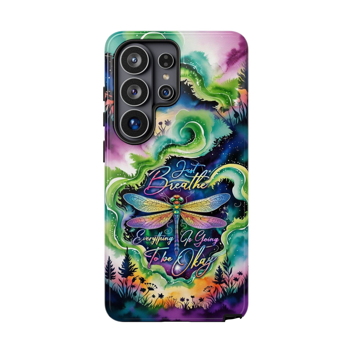 JUST BREATH DRAGONFLY PHONE CASE - TLHG2304264