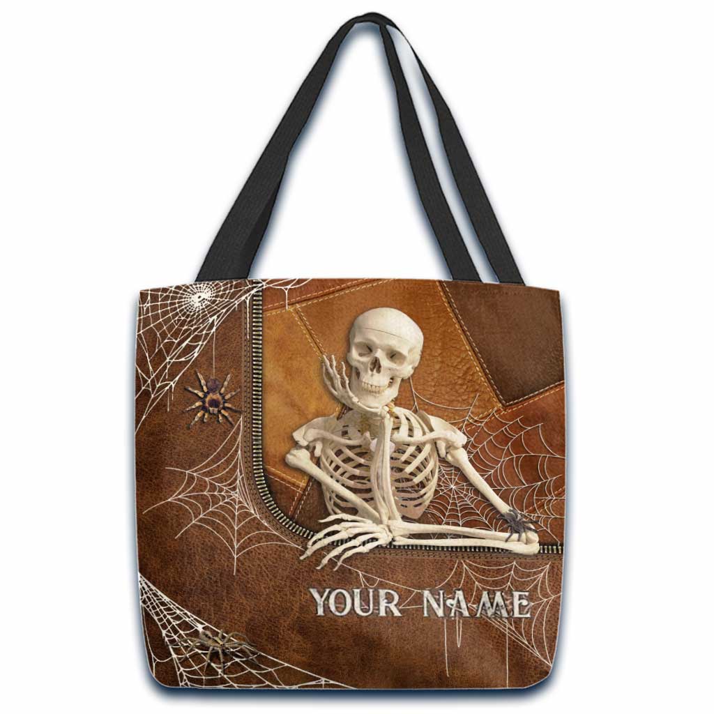 Halloween Vibes - Skull Personalized Tote Bag