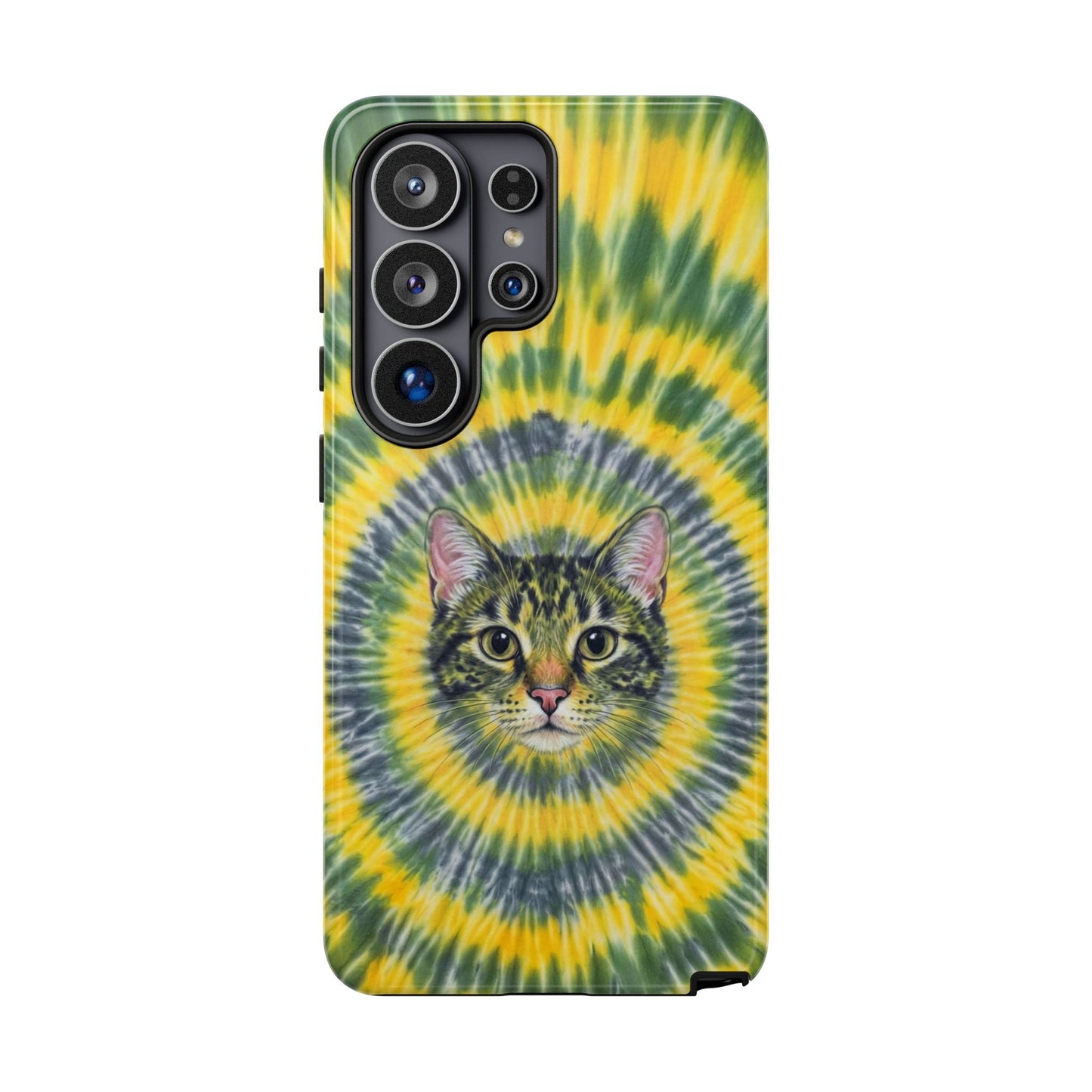 FUNNY CAT SWIRL PHONE CASE - TLNT1604263
