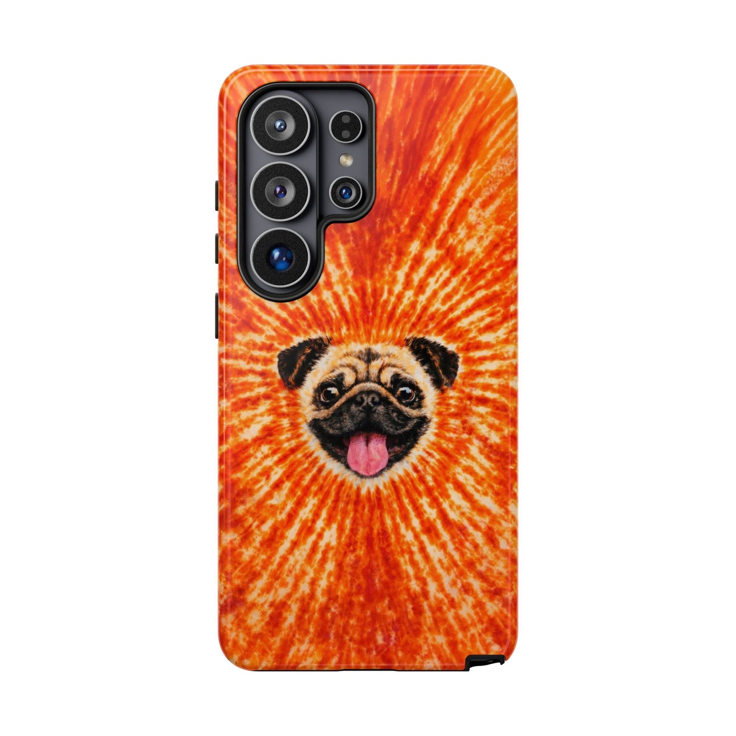 PUG DOG ORANGE PHONE CASE - TLNT1604261