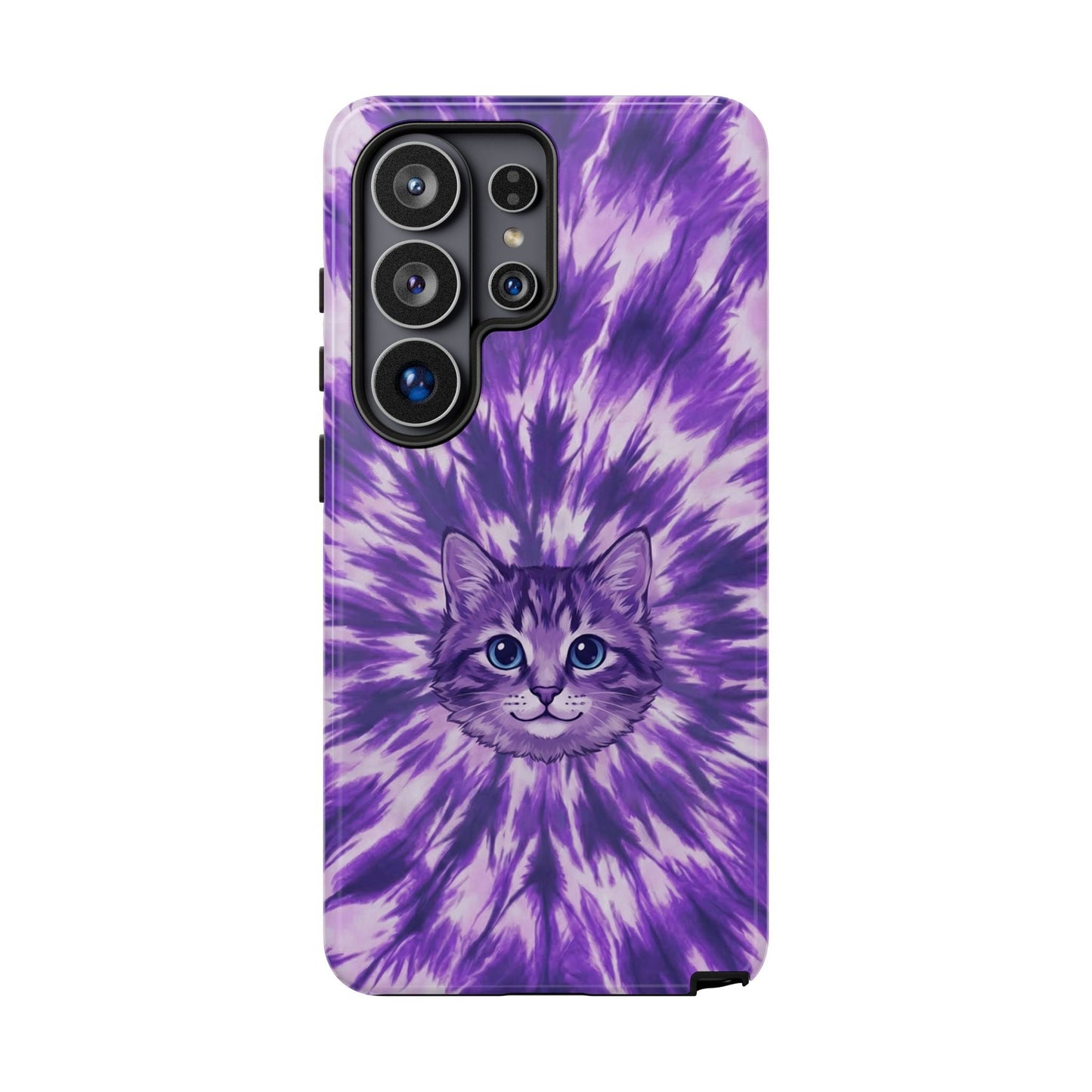 PURPLE AURA CAT PHONE CASE - TYPQ1304269