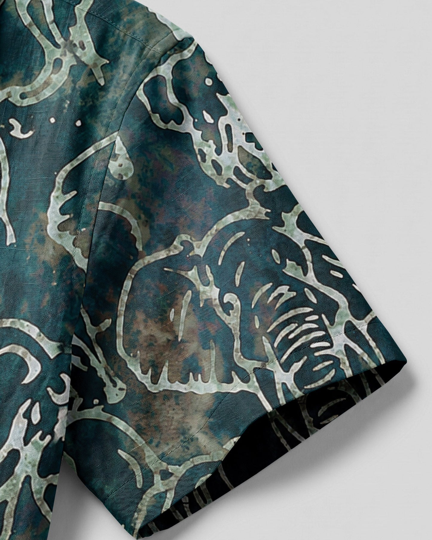 ELEPHANT PATTERN CAMP SHIRT - TLHN1806261