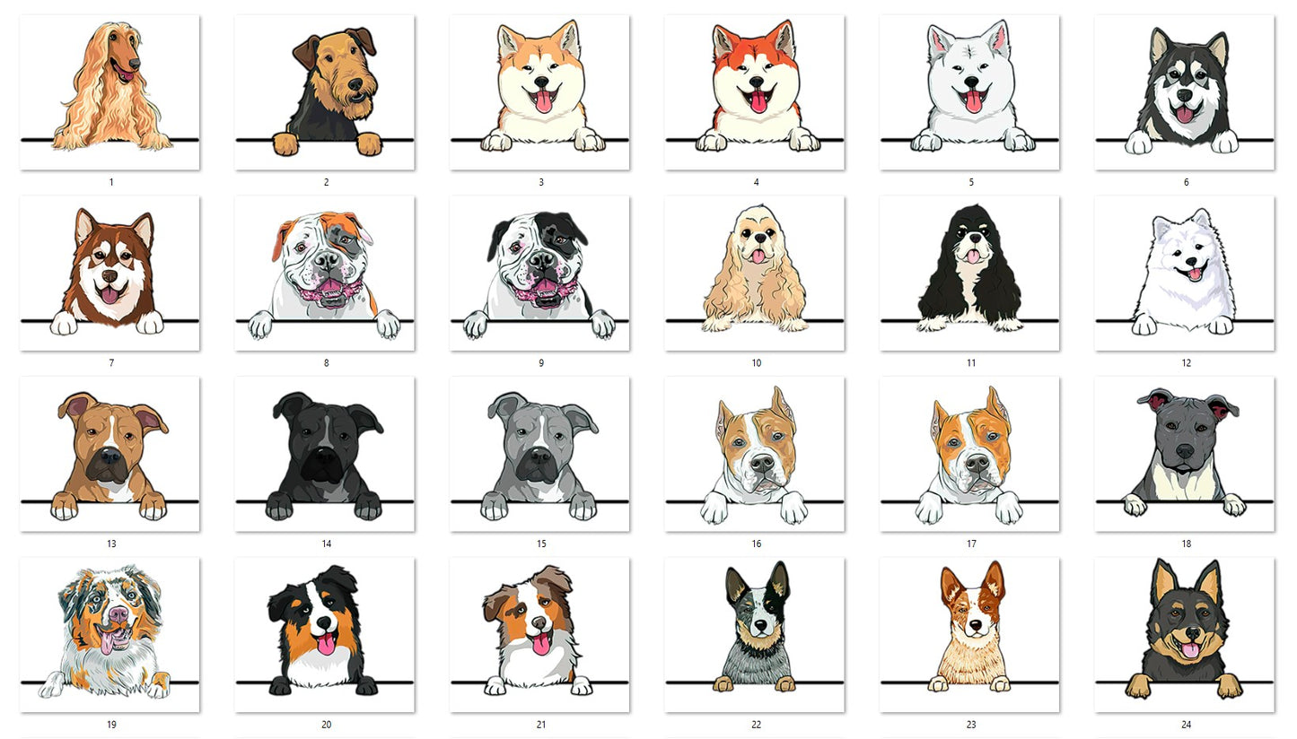 Personalized Mom's Garden Plant Pot With Dogs