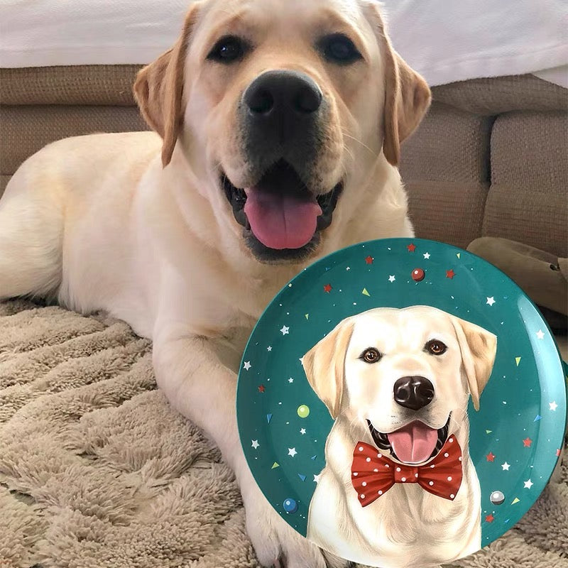 Labrador Retriever Custom Household Pet Ceramic Plate