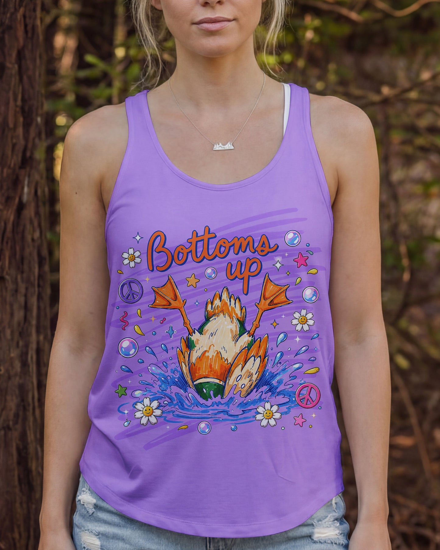 BOTTOMS UP DUCK ALL OVER PRINT - TLNT0506264