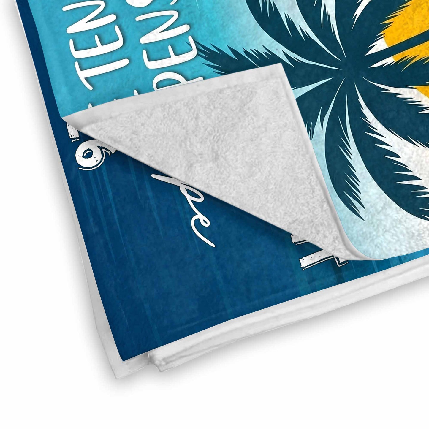 Personalized Beach Towel Custom Name Retirement Gift for Dad Beach Towels GradoCreations