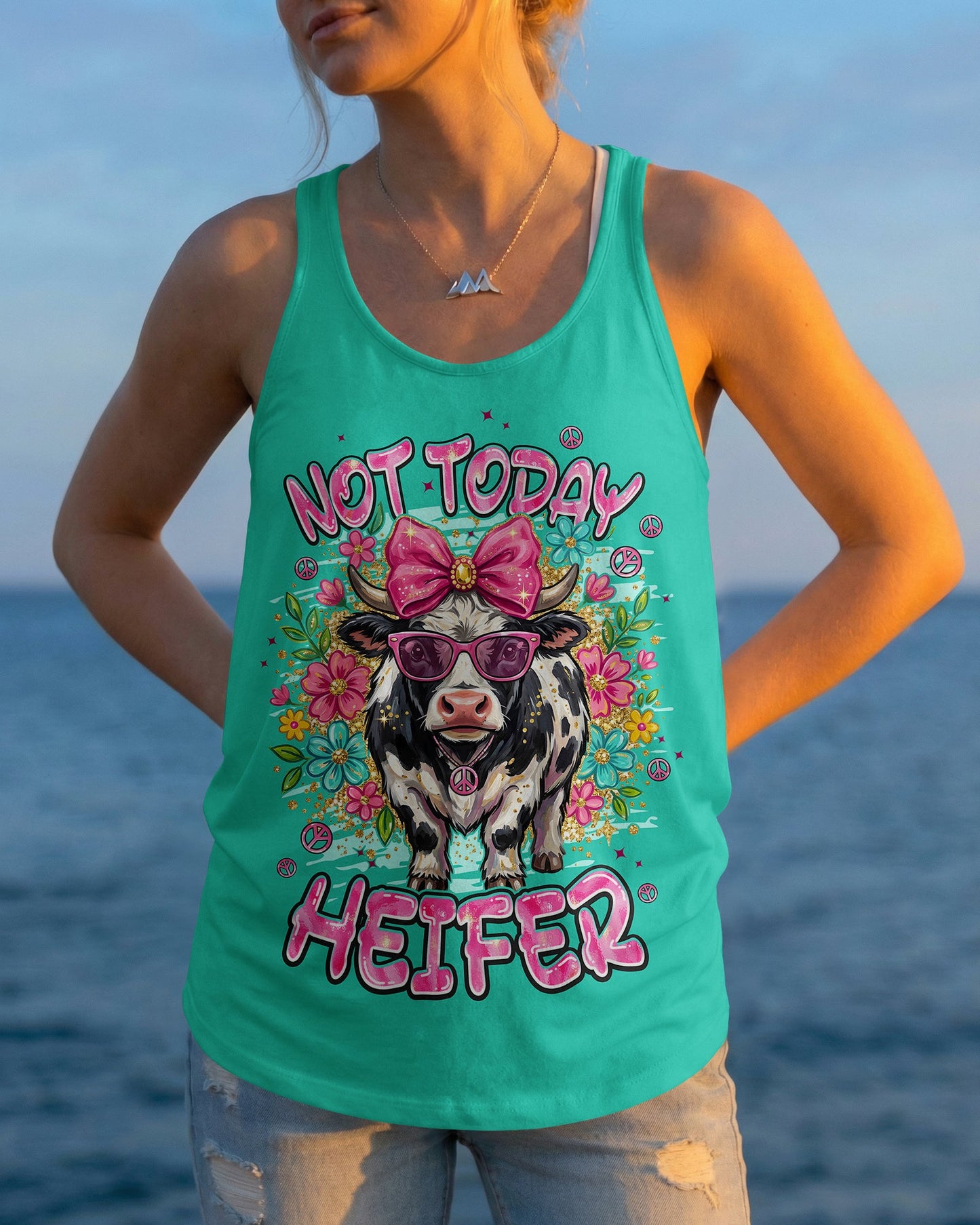 NOT TODAY HEIFER ALL OVER PRINT - TYPQ0505261