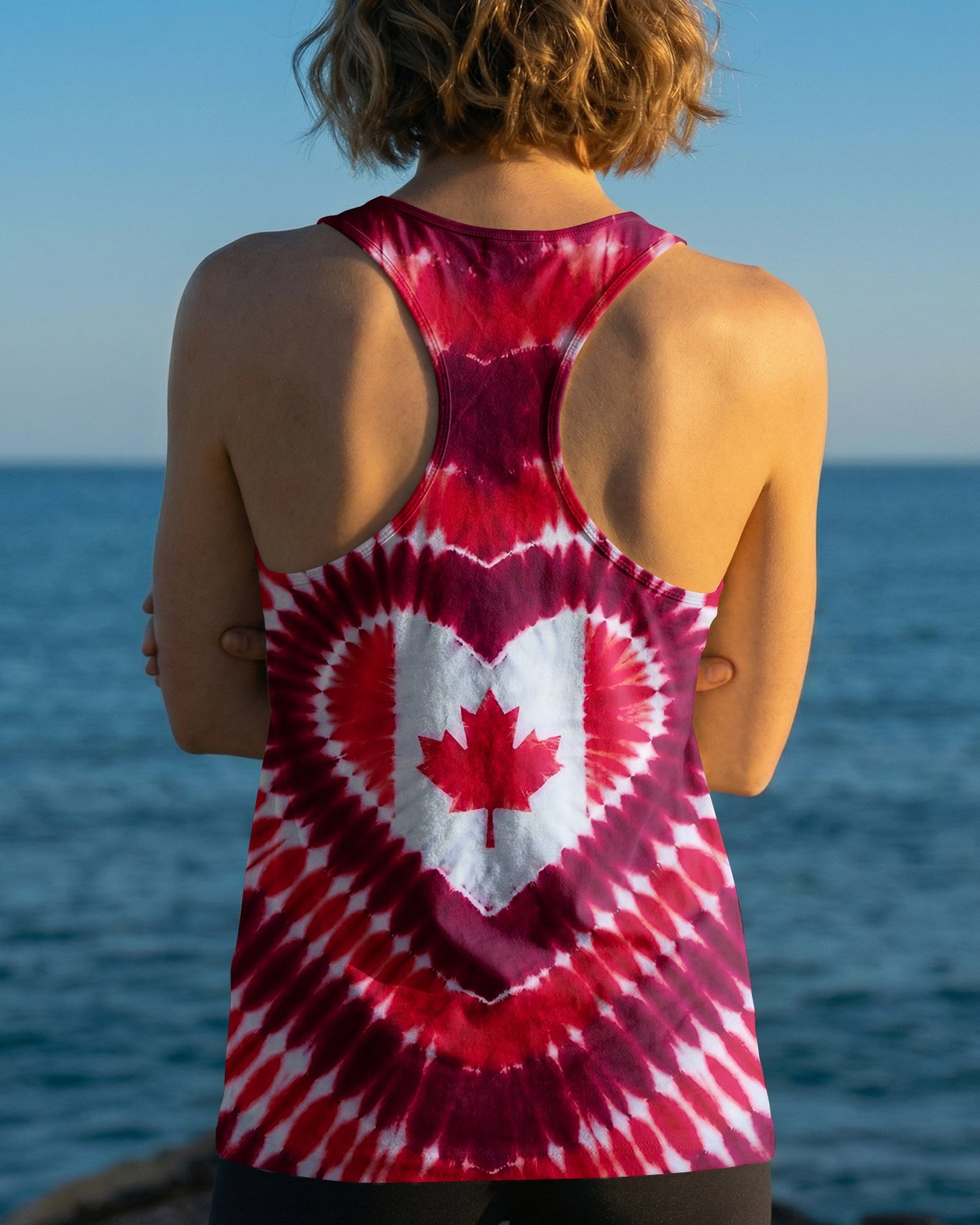 CANADA FLAG HEART ALL OVER PRINT - TYPQ1106261