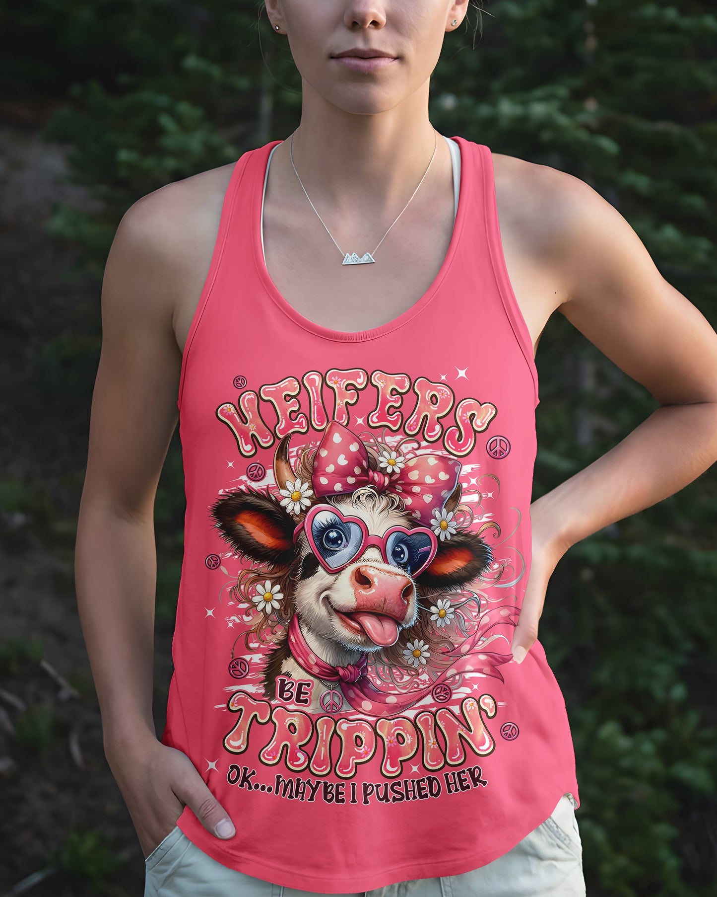 HEIFERS BE TRIPPIN' COW ALL OVER PRINT - TYPQ2505261