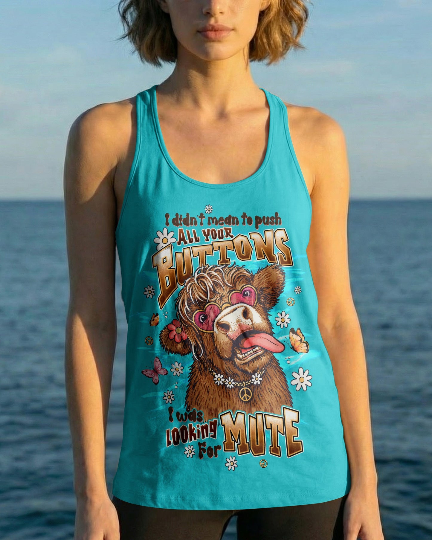 I DIDN'T MEAN TO PUSH COW ALL OVER PRINT - TLTW1506261