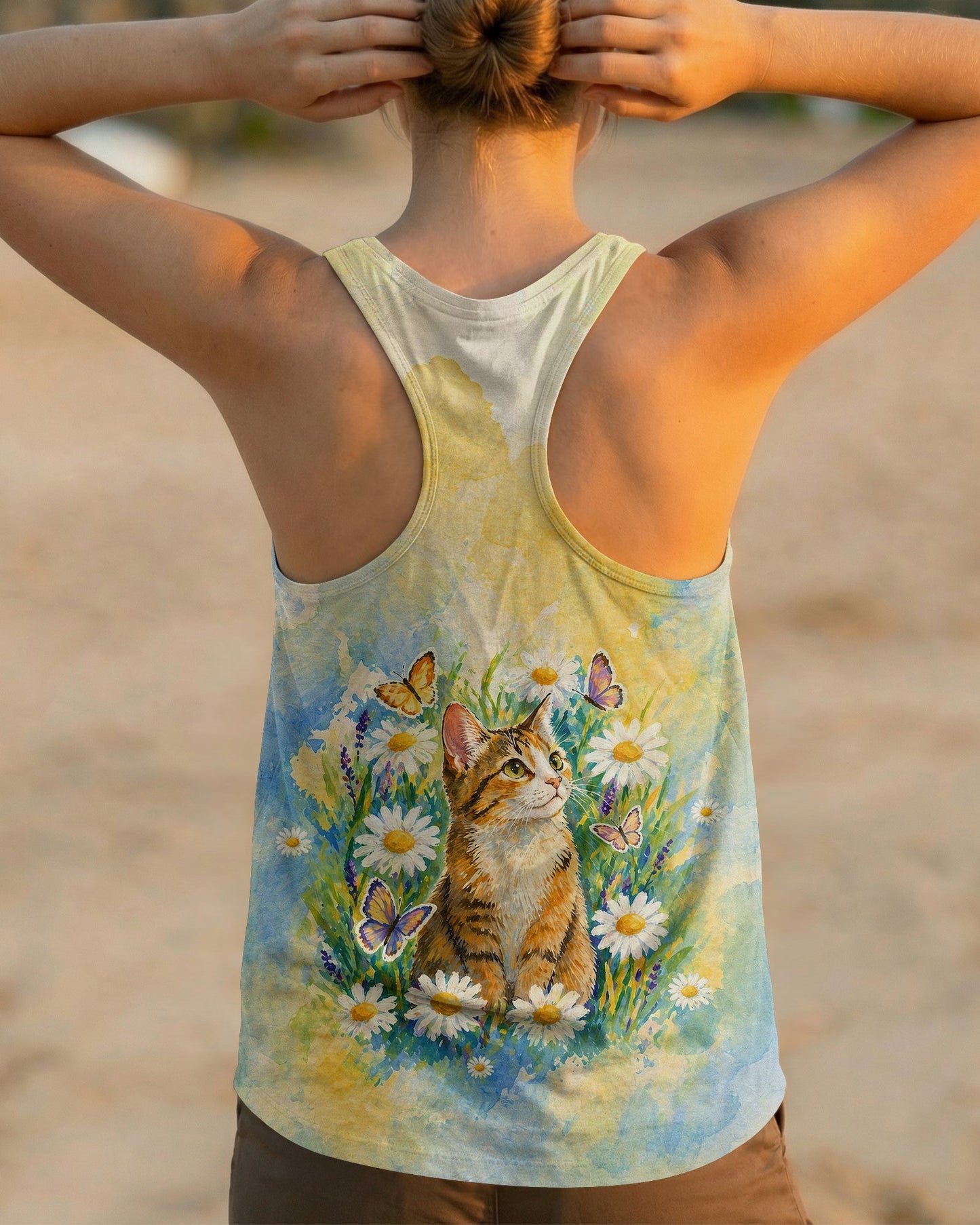 WHISPER WORDS OF WISDOM LET IT BE CAT ALL OVER PRINT - TLHG2404261