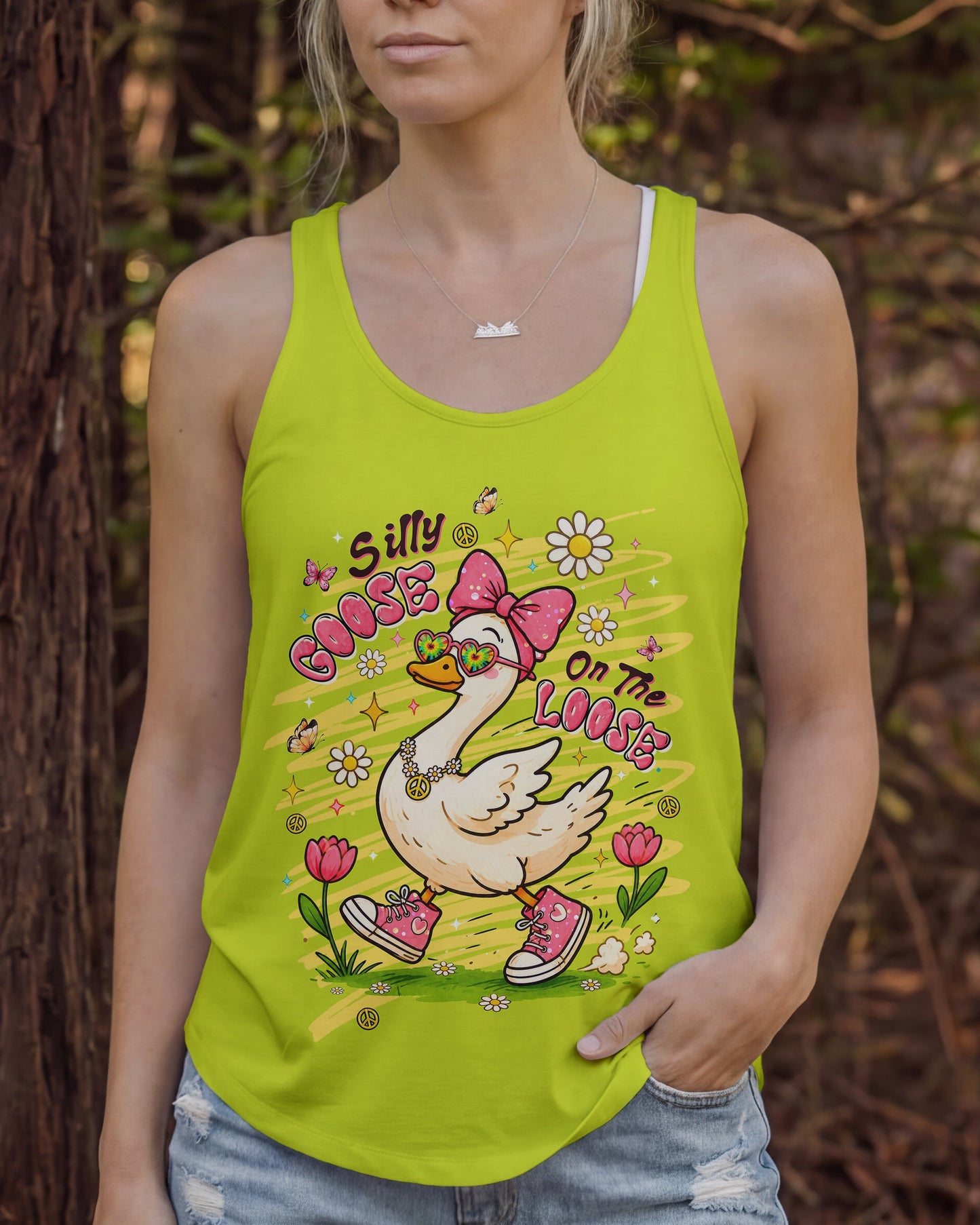 SILLY GOOSE ON THE LOOSE ALL OVER PRINT - TLTW1306262