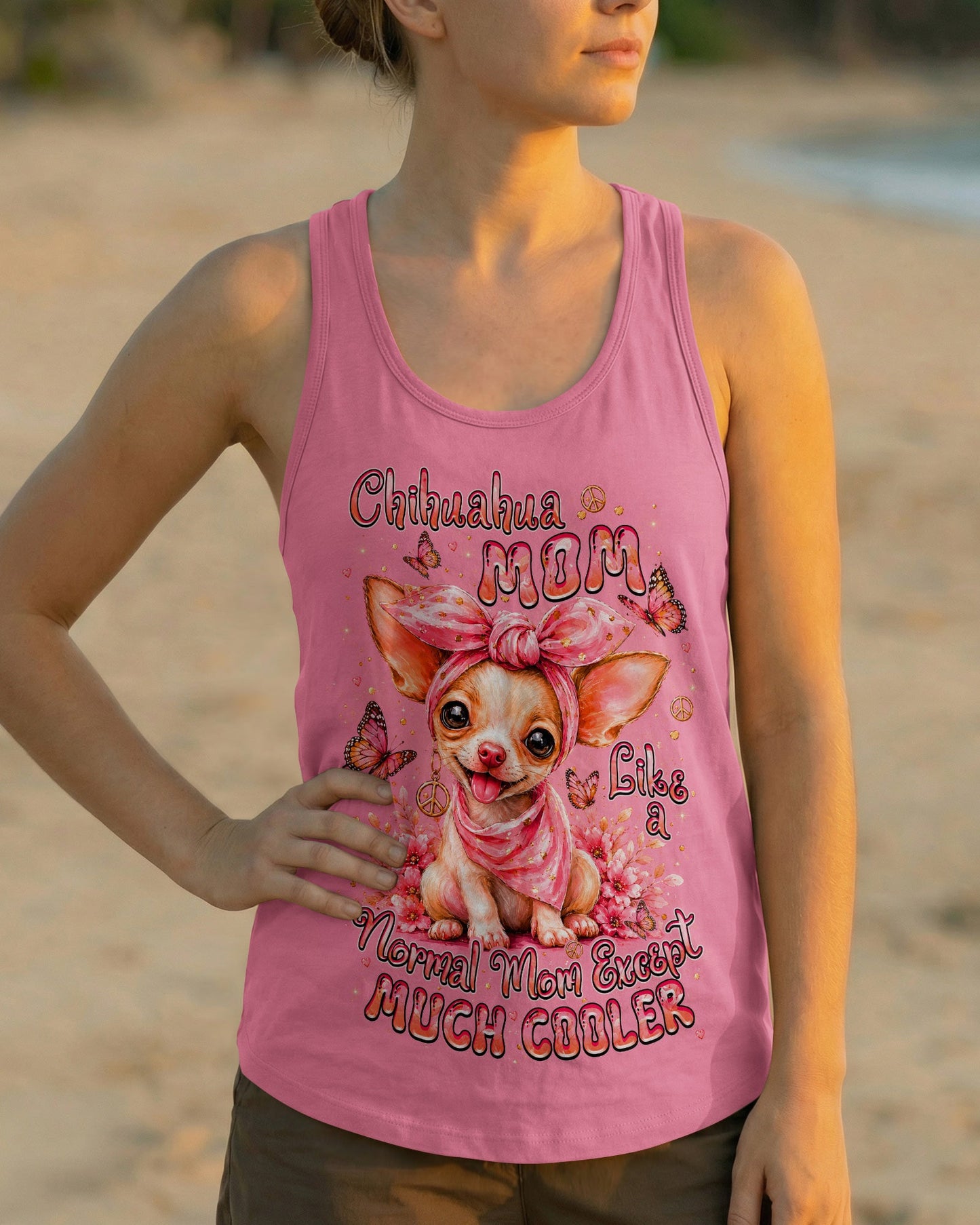 CHIHUAHUA MOM COOLER DOG ALL OVER PRINT - TLHN1805263
