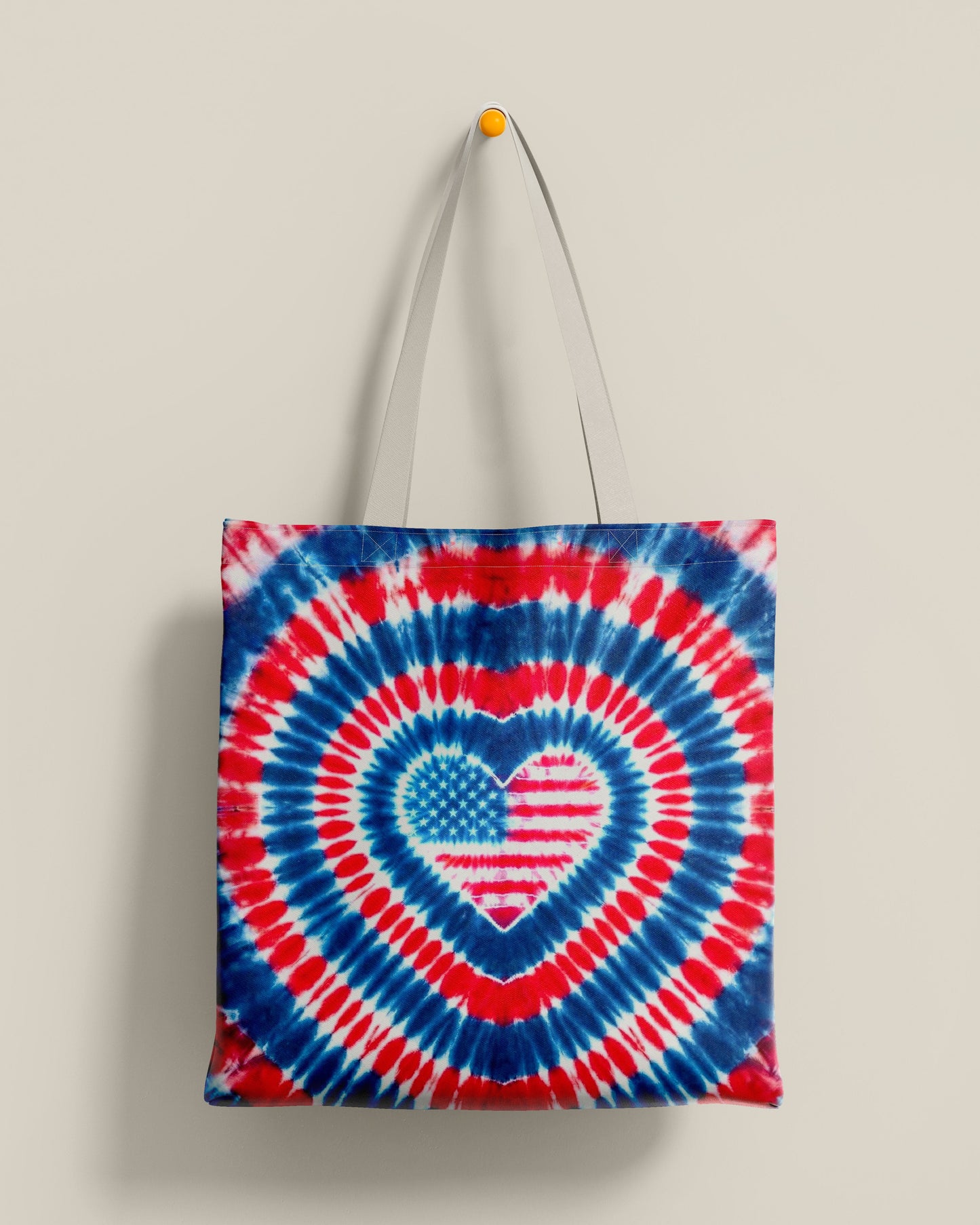 AMERICAN FLAG HEART TOTE BAG - TYPQ1304265