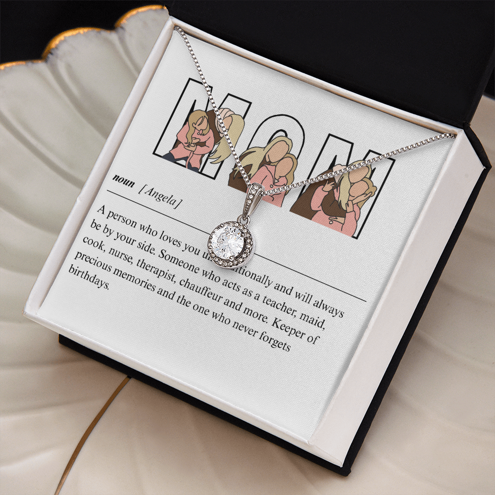 Personalized Mom Eternal Hope Necklace