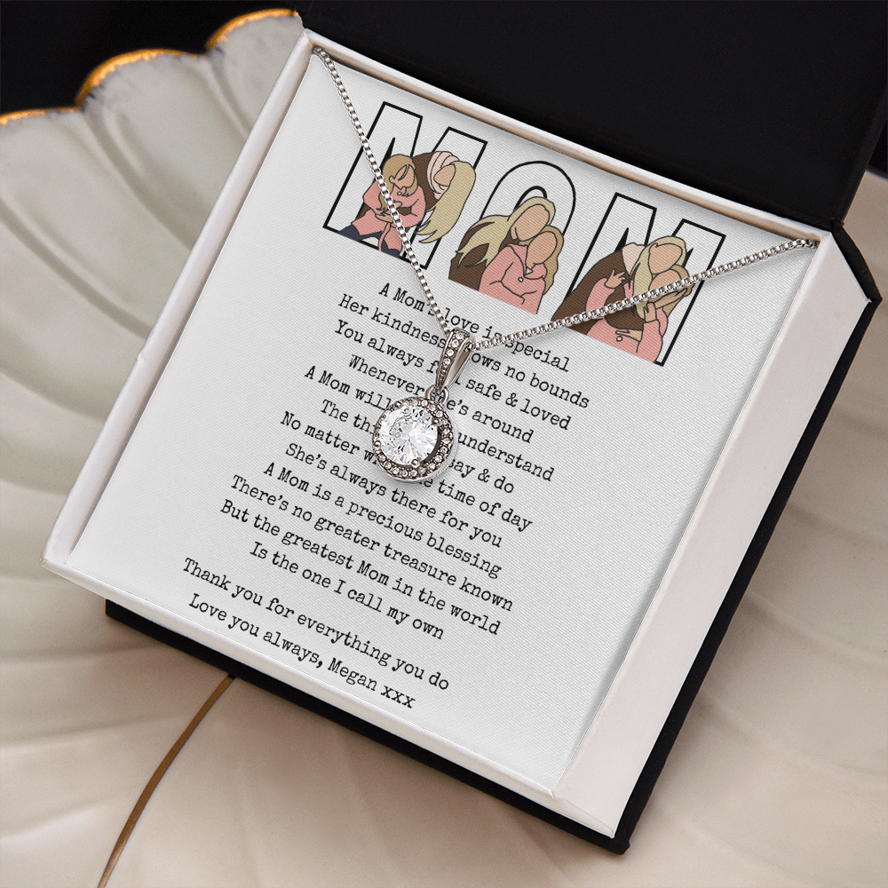 Personalized Mom Eternal Hope Necklace