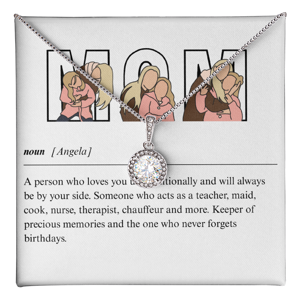 Personalized Mom Eternal Hope Necklace