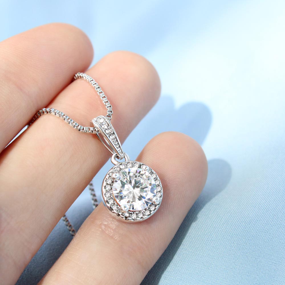 Personalized Mom Eternal Hope Necklace