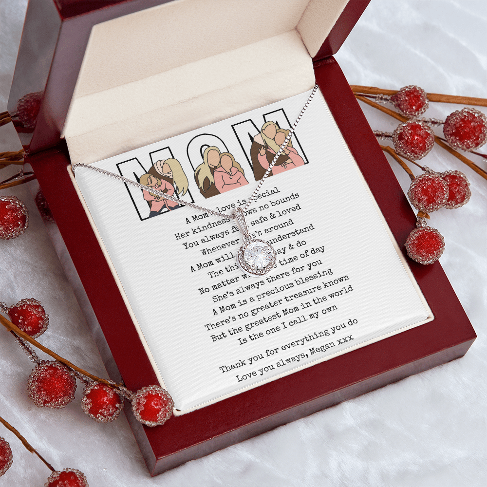 Personalized Mom Eternal Hope Necklace