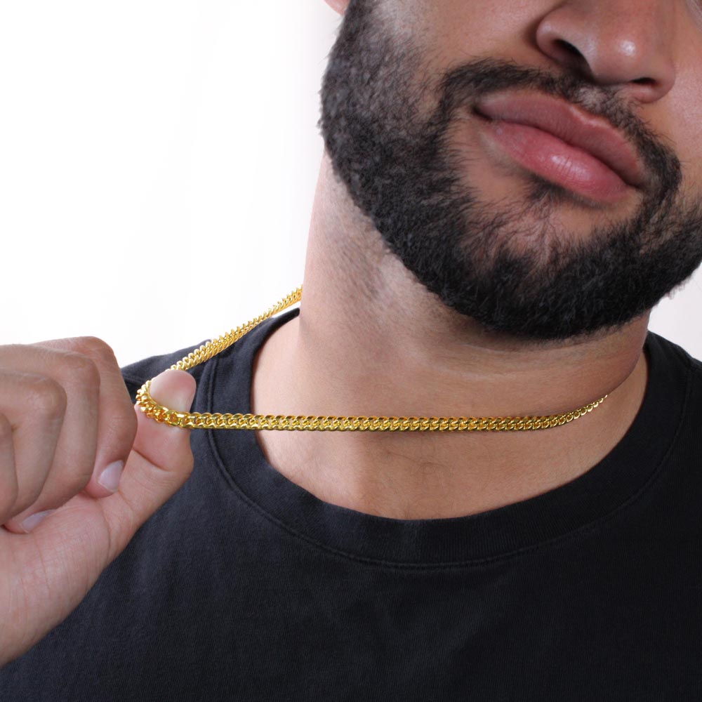 Personalized Best Friend Cuban Link Chain
