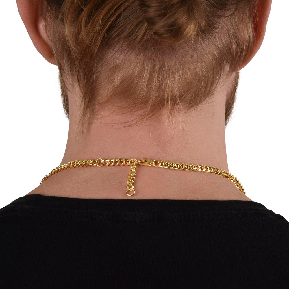 Personalized To My Boyfriend Cuban Link Chain