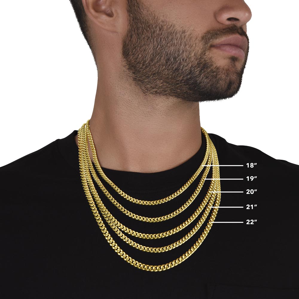 Personalized To My Boyfriend Cuban Link Chain