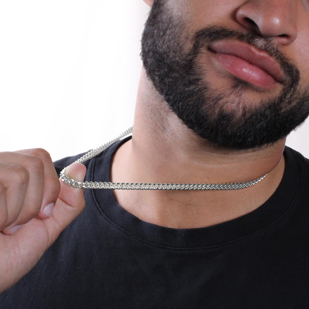 Personalized To My Boyfriend Cuban Link Chain