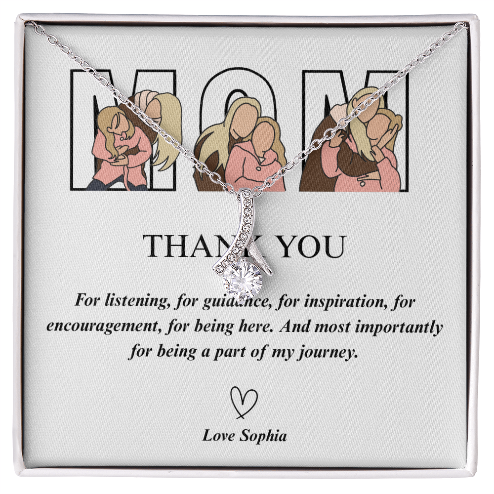 Personalized Mom Alluring Beauty Necklace