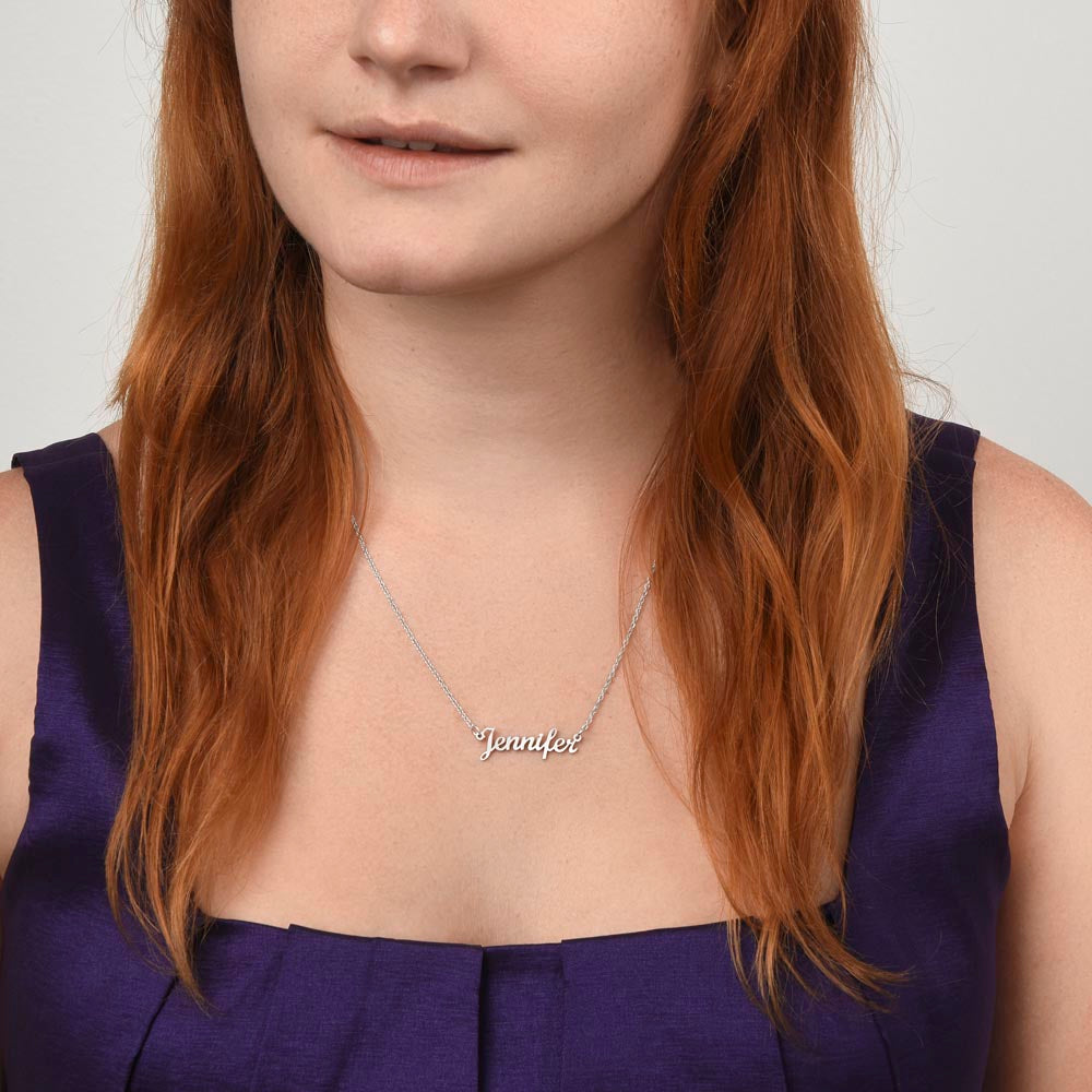 Personalized Mum Name Necklace