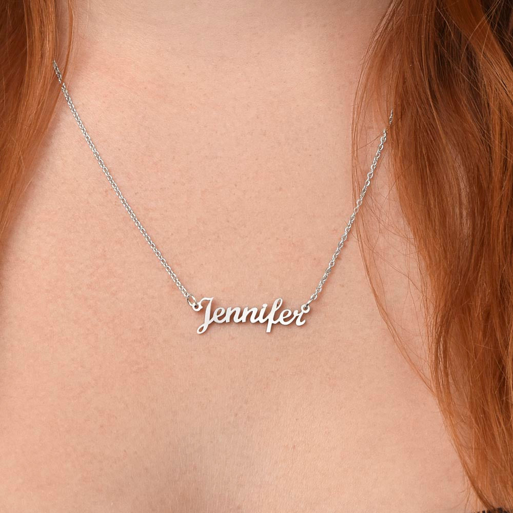 Personalized Mom Name Necklace