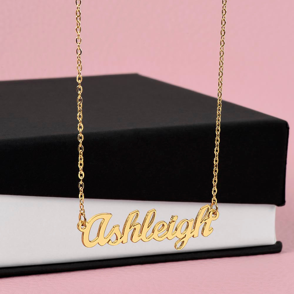 Personalized Mom Name Necklace