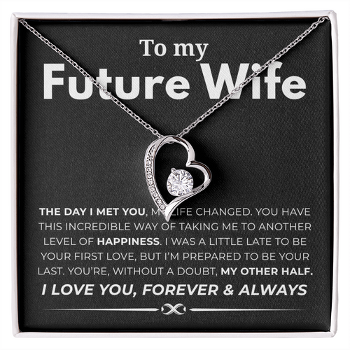 To My Future Wife Forever Love Necklace