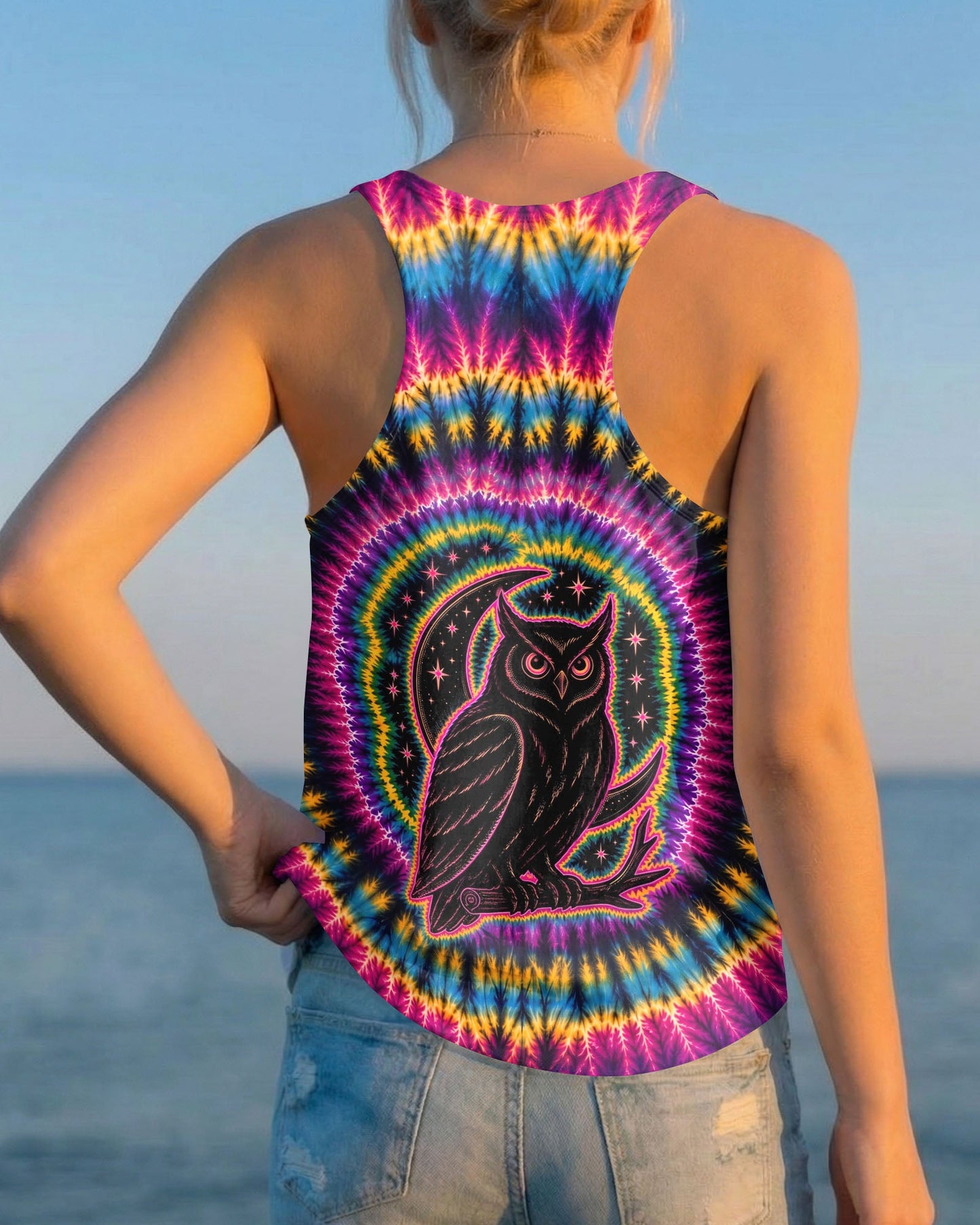 HELLO DARKNESS MY OLD FRIEND SWIRL ALL OVER PRINT - KMTM0405261