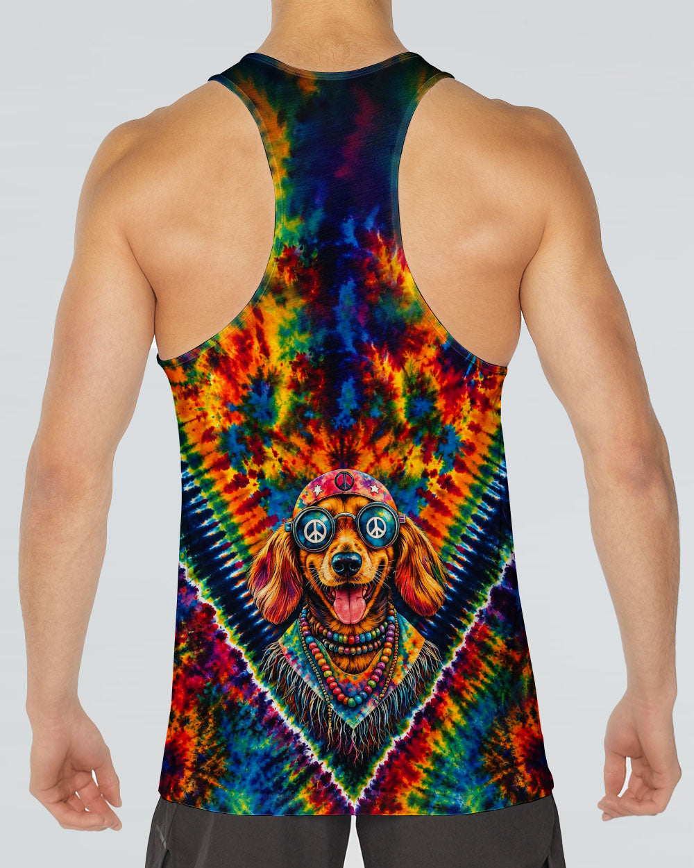 JUST BREATHE BOHO DACHSHUND DOG ALL OVER PRINT - TLHG1205262