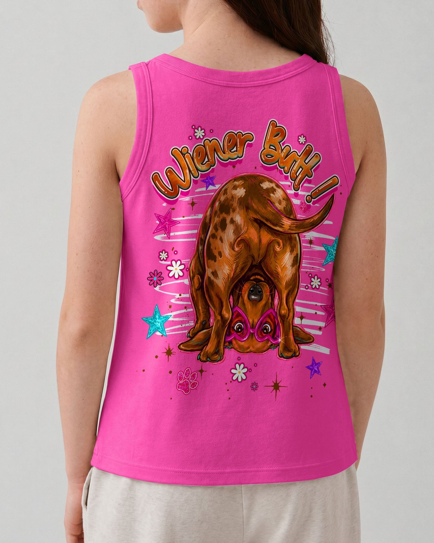 GUESS WHAT DACHSHUND DOG FUNNY KIDS ALL OVER PRINT - TLHG2205261
