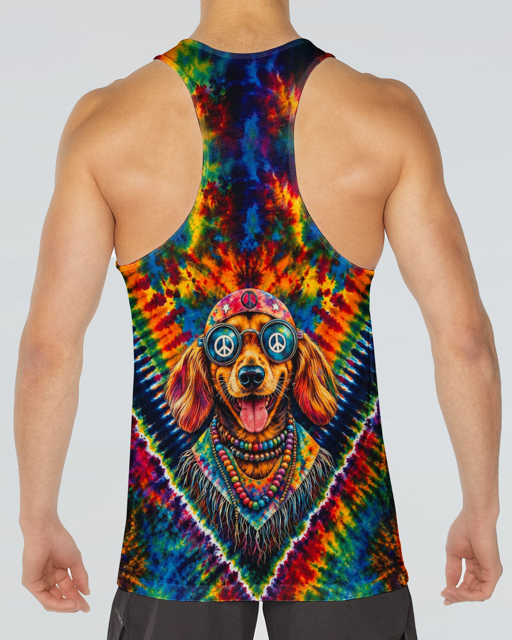 DACHSHUND DAD COOLER DOG ALL OVER PRINT - TLHG2705261