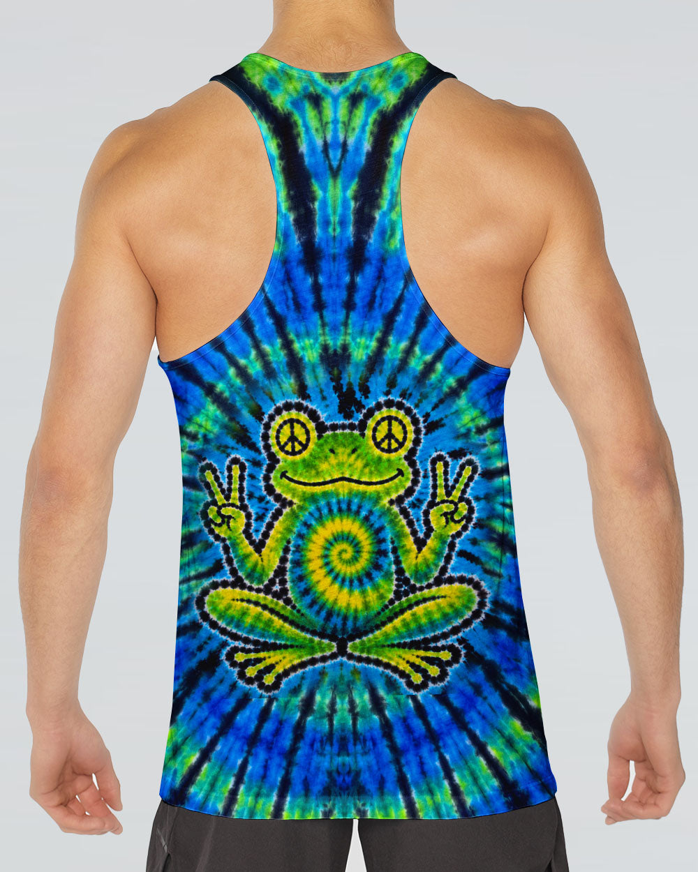 JUST BREATHE FROG ALL OVER PRINT - TLHN1205261