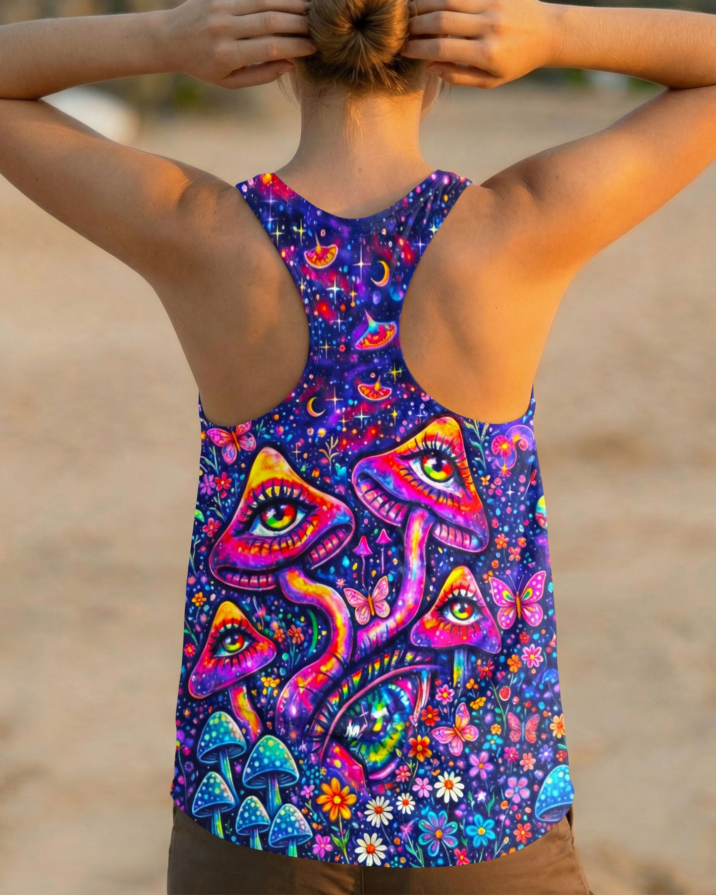 YOU ARE WHAT YOU MANIFEST MUSHROOM ALL OVER PRINT - TLNO06064262