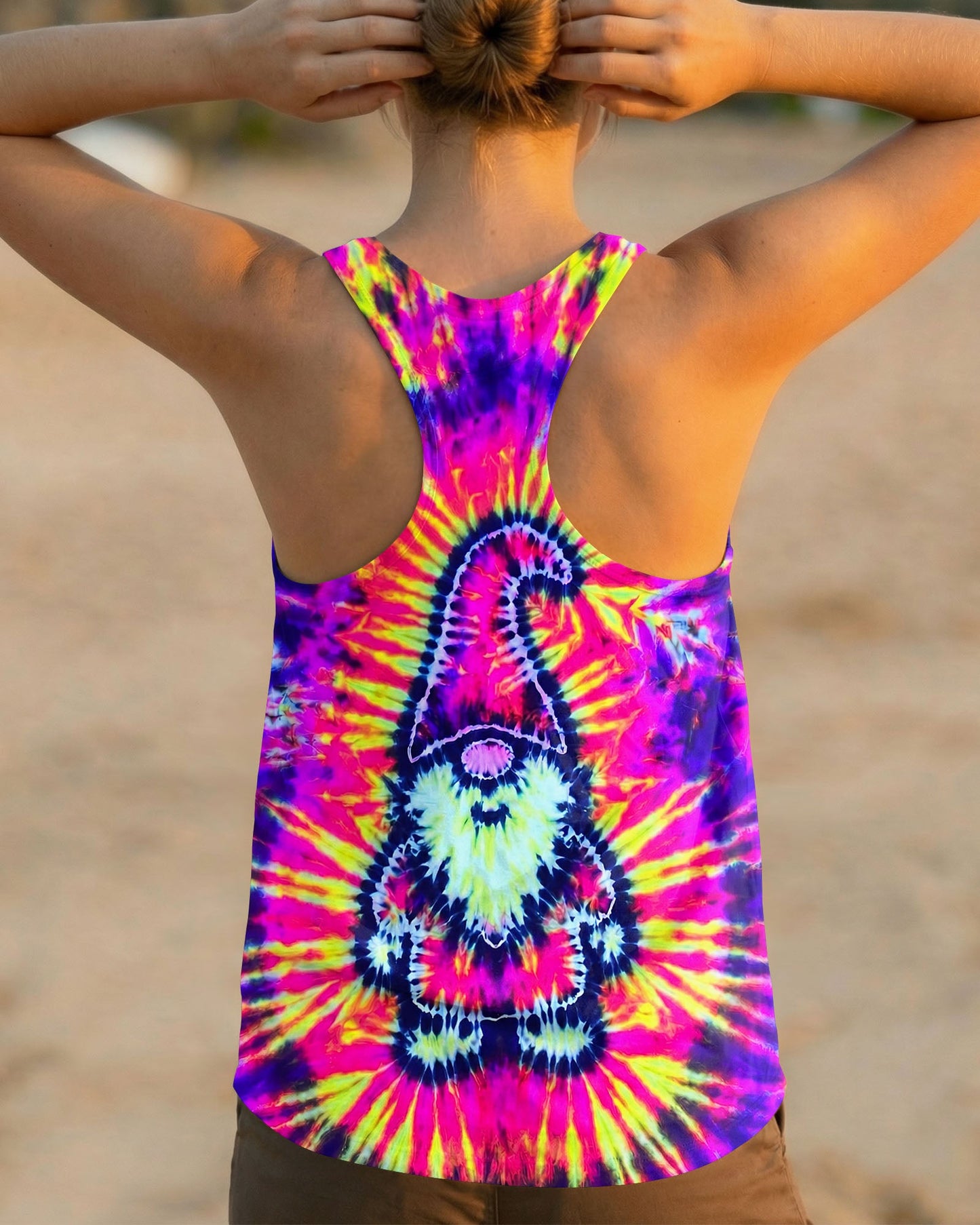 GNOME NEON COLOR SWIRL ALL OVER PRINT - TLNT1506261