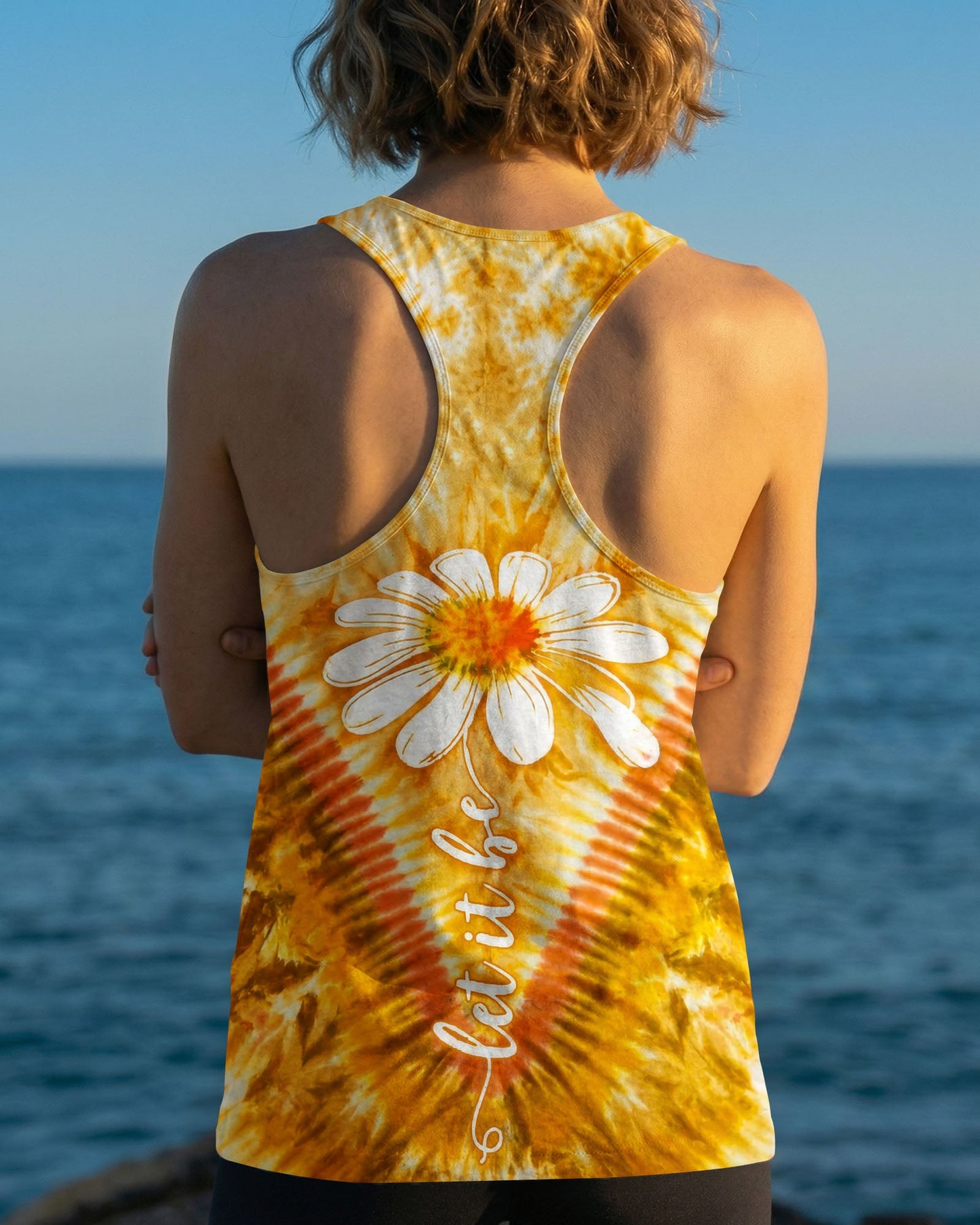 LET IT BE DAISIES V PATTERN ALL OVER PRINT - TLTW0107261