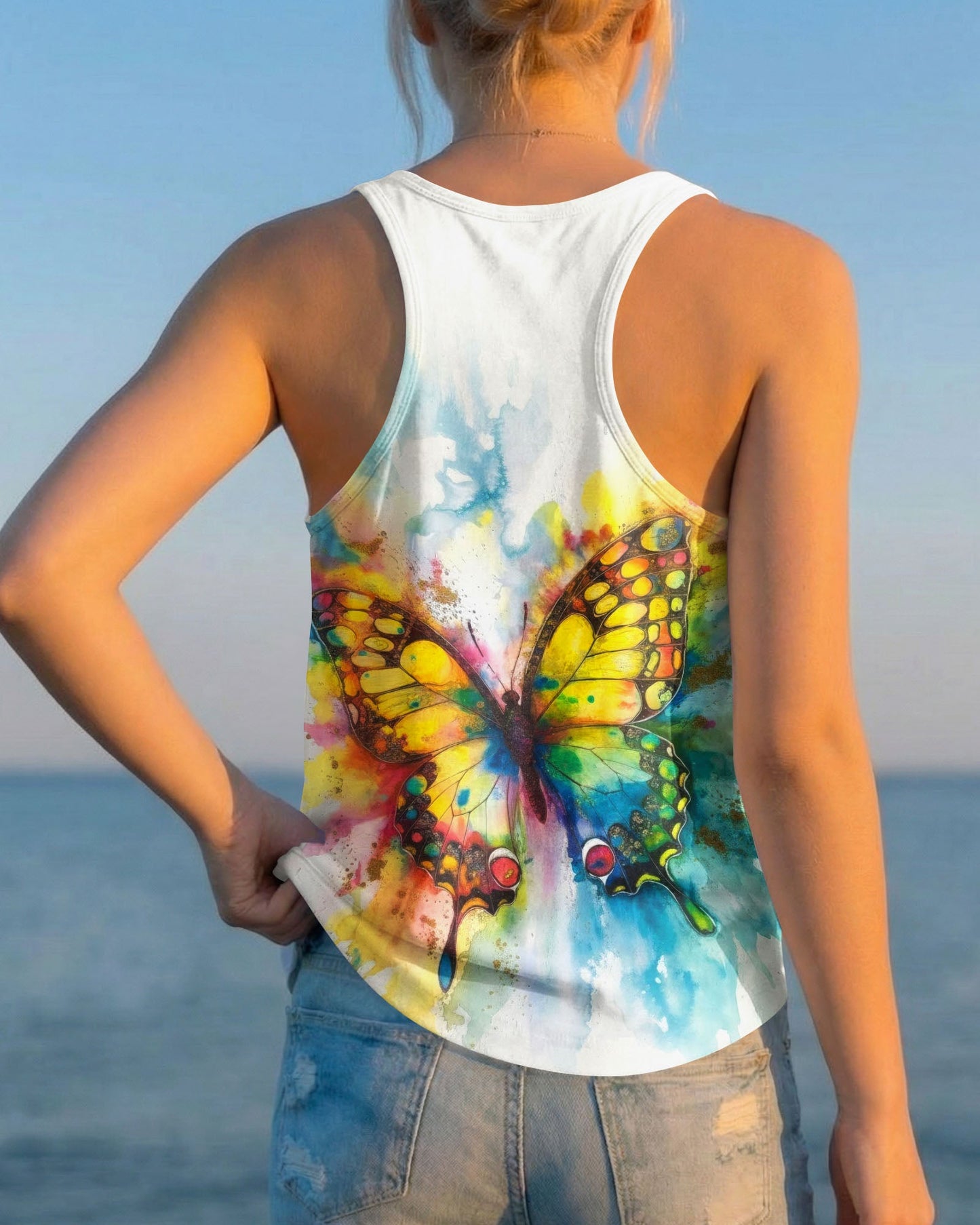 WHISPER WORDS OF WISDOM LET IT BE BUTTERFLY ALL OVER PRINT - TLTW1305264