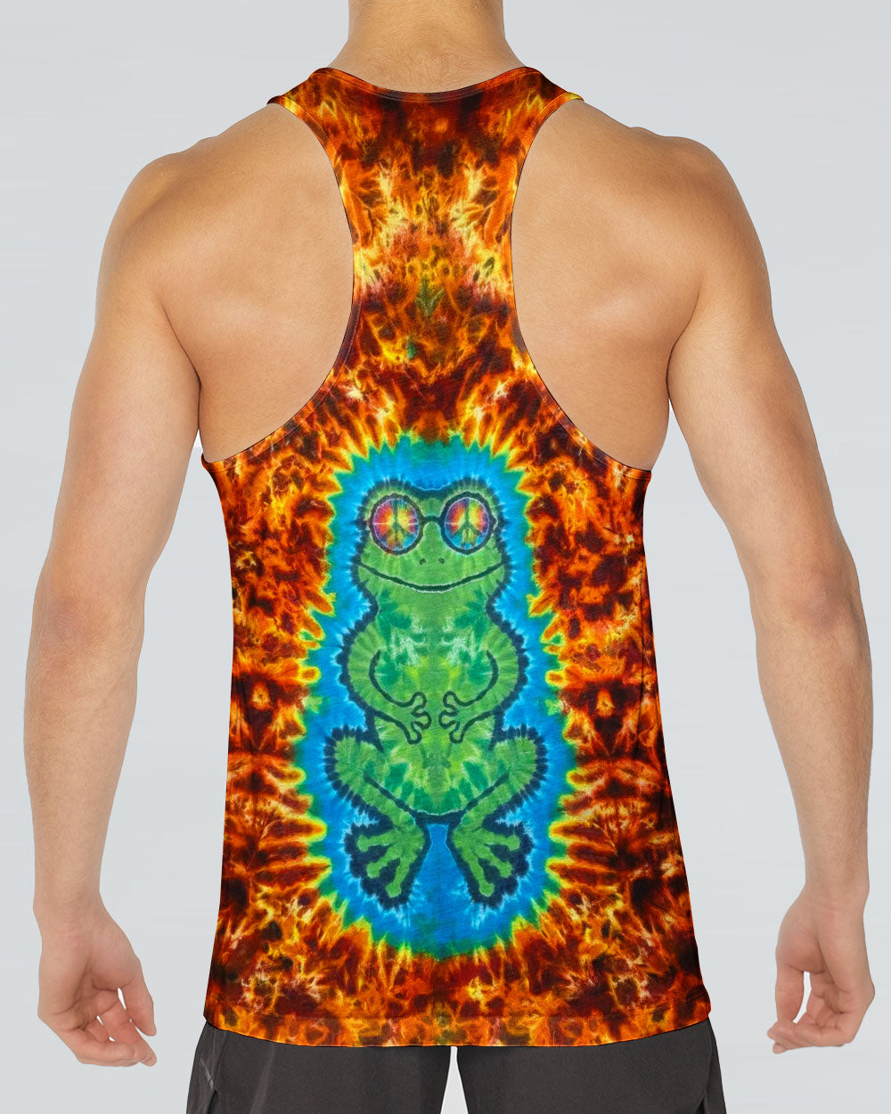 GREEN FROG HIPPIE ALL OVER PRINT - TLTW1505261