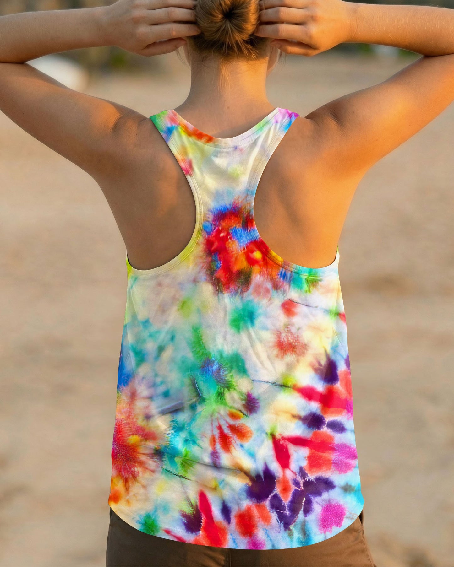 MANDALA HEART COLORFUL ALL OVER PRINT - TYPQ0304262
