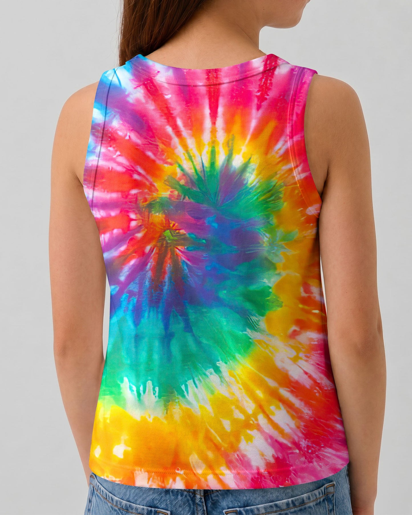 STAY WILD FLOWER CHILD TIE DYE KIDS ALL OVER PRINT - TYTM1912232
