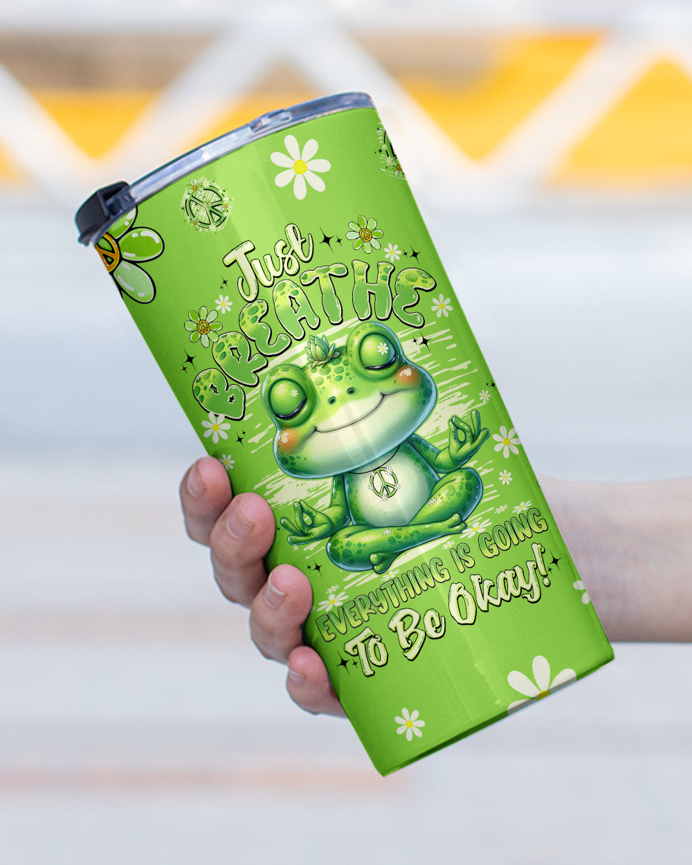 JUST BREATHE FROG TUMBLER - TYQY1304265