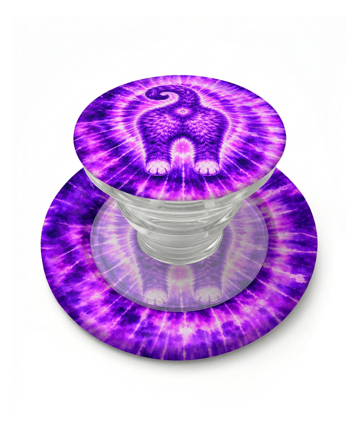 CAT PURPLE SWIRL MAGSAFE PHONE GRIP - TLHN1504263