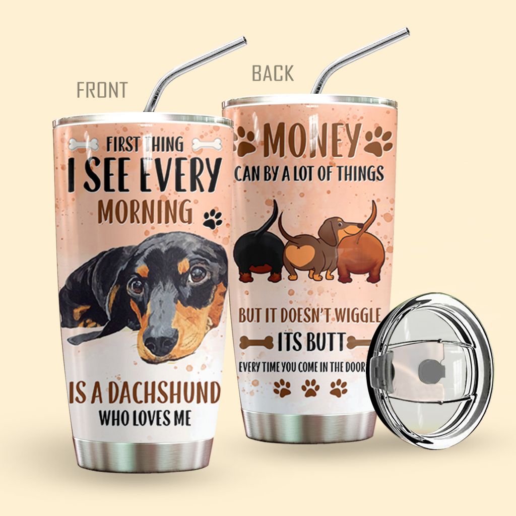 Wiggle Dachshund At Home Tumbler