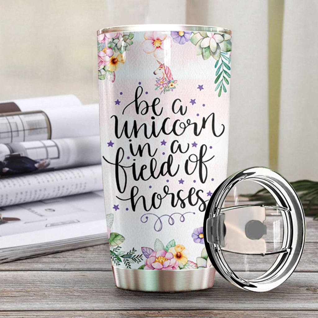 Be A Unicorn Personalized Tumbler