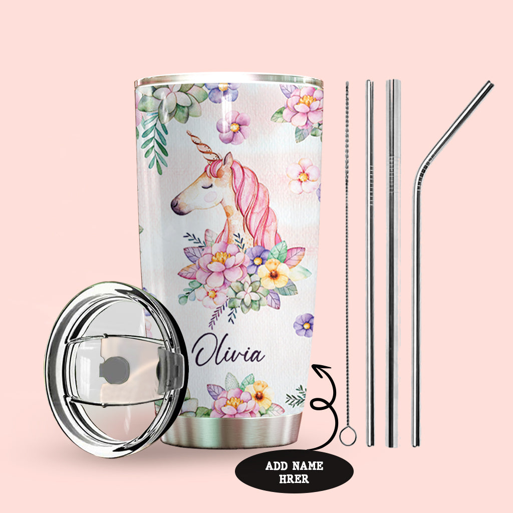 Be A Unicorn Personalized Tumbler