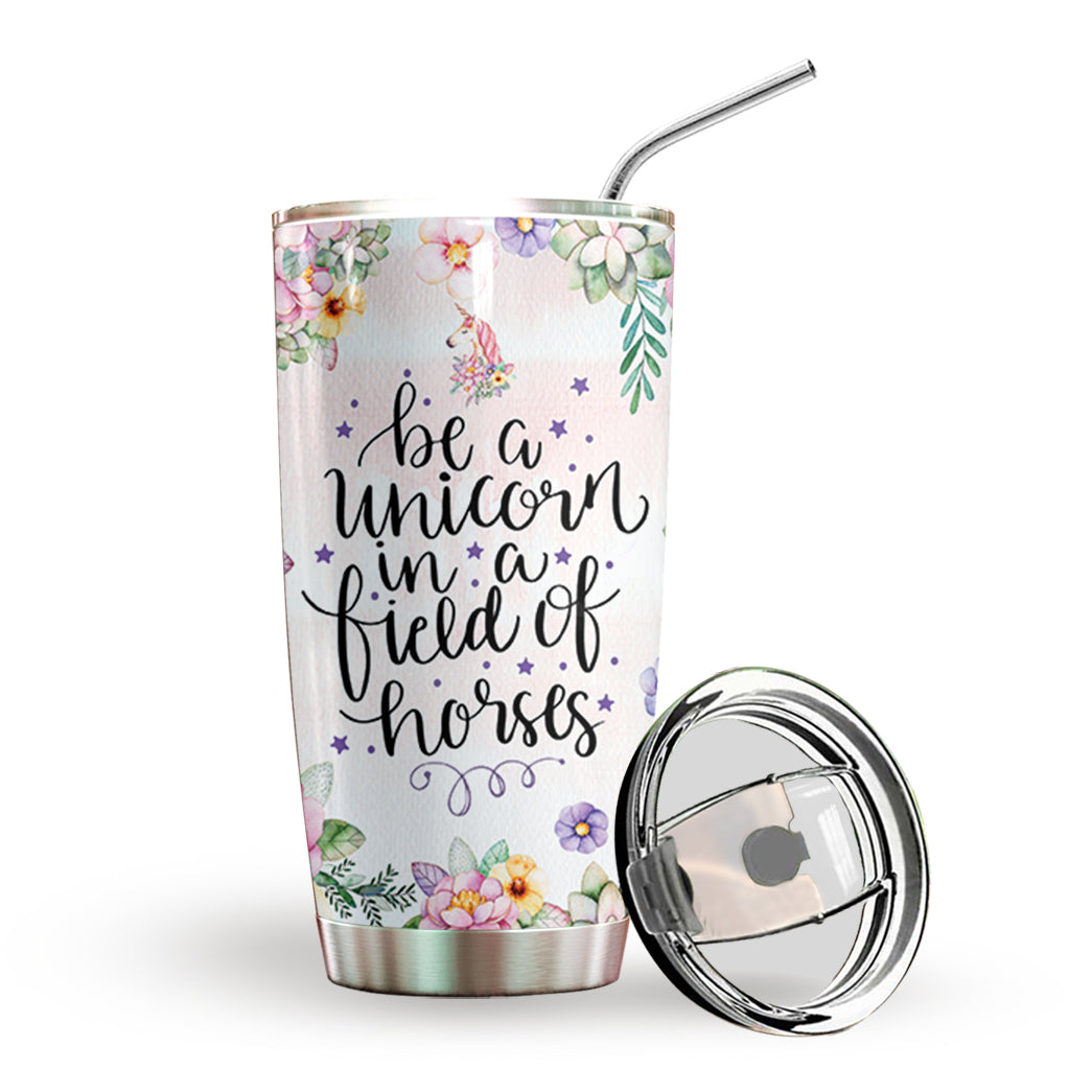 Be A Unicorn Personalized Tumbler